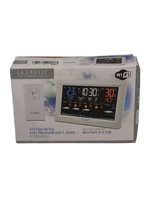 La Crosse Technology SW403 Wetterstation WiFi LCD Farbdisplay Weiß