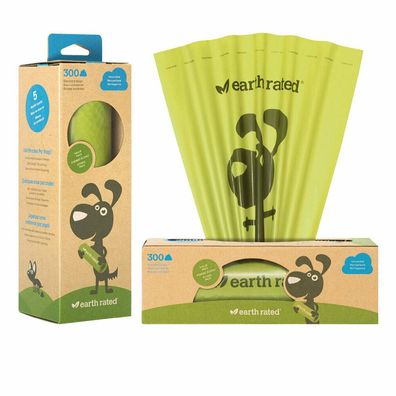 ROLLO BOLSA mascota dispensador #sin perfume 300 uds