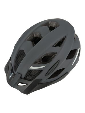 Fischer Erwachsene Fahrradhelm, Radhelm, Cityhelm Urban Levin, S/M, 52-59cm grau