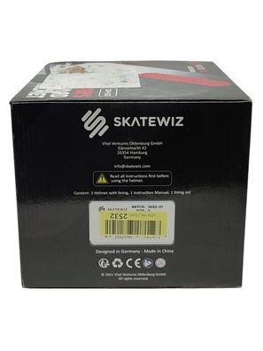 Skatewiz Kinderfahrradhelm für Mädchen 50-54 cm Rosa