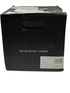 Schwarzer Helm Black Crevice Azul L 59-60 cm