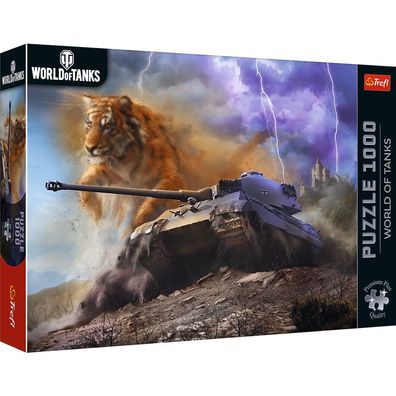 Trefl, World of Tanks, 1000 Teile Premium Plus Puzzle