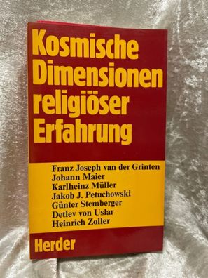 Kosmische Dimensionen religiöser Erfahrung