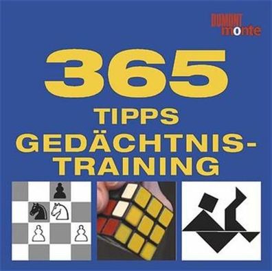 365 Tipps Gedächtnistraining (monte von DUMONT)
