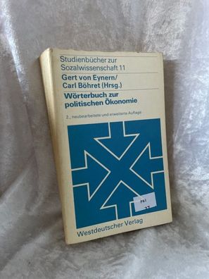 Wörterbuch zur politischen ßkonomie