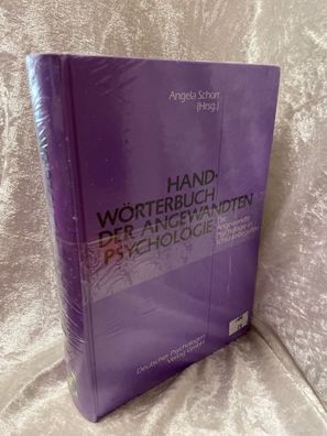 Handwörterbuch der Angewandten Psychologie: Die Angewandte Psychologie in Schlés