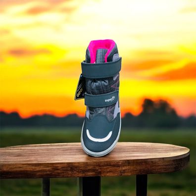 Superfit Mars Weite M 4 Kinder Stiefel in Grau/Lila