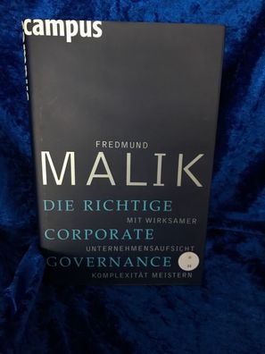 Die richtige Corporate Governance: Mit wirksamer Unternehmensaufsicht Komplexitä