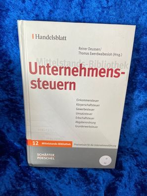 Handelsblatt Mittelstands-Bibliothek. Gesamtwerk in 12 Bänden / Unternehmenssteu