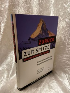 Zuréck zur Spitze: Unternehmen in Europa - Durch Innovation und Kreativität zum