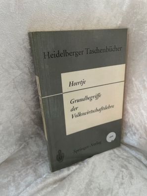 Grundbegriffe der Volkswirtschaftslehre (Heidelberger Taschenbécher, 78)