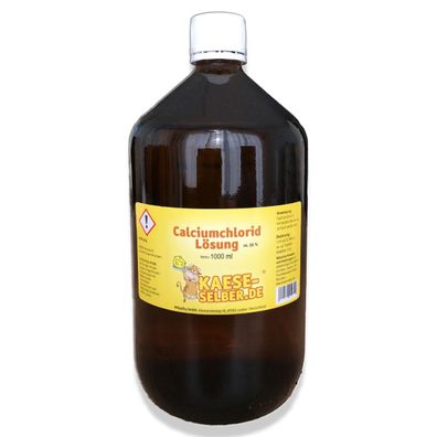 Calciumchlorid 1000ml flüssig Calcium Kalzium Käse selber machen herstellen