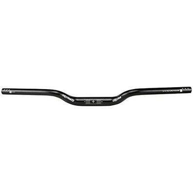 Lenkerbügel Ergotec M-Bar M Stahl, Ø 25,4mm,700mm, schwarz/matt, 16°