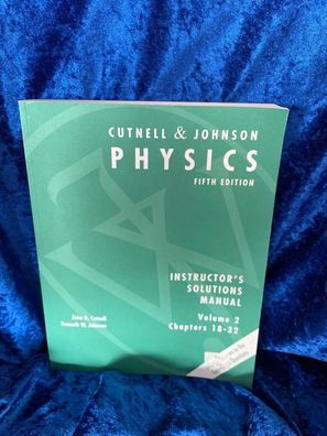 Physics Sol Chapters 18-32 V 2 5e