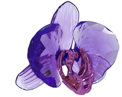 Swarovski Idyllia SCS Orchidee Petal Bluetenblatt 5669354 Neuheit 2024