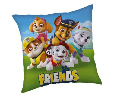 Paw Patrol Kopfkissen (1 Stück) Premium Dekokissen mit beidseitigem Digitaldruck