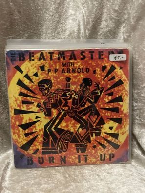 Burn It Up - Beatmasters, The With P.P. Arnold 7" 45