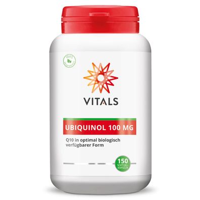 Ubiquinol 100 mg, 150 Softgel-Kapseln
