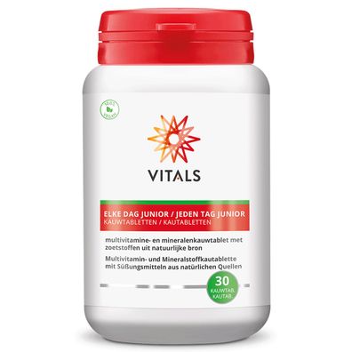 Jeden Tag Junior, 30 Kautabletten von Vitals