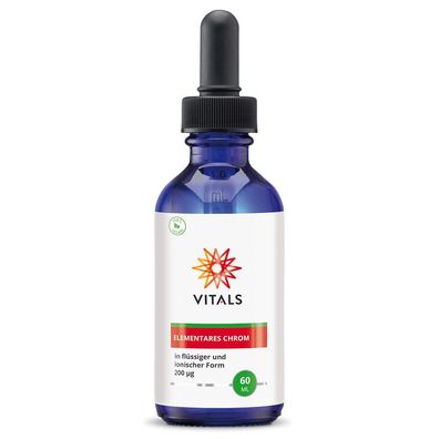 Elementares Chrom, 60 ml von Vitals