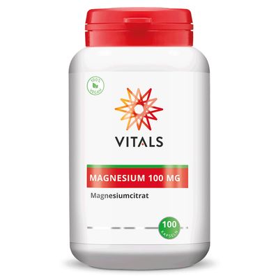 Magnesium 100 mg, 100 Kapseln von Vitals