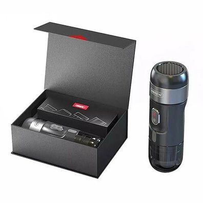 HiBREW H4A Tragbare Kapsel-Kaffeemaschine Schwarz