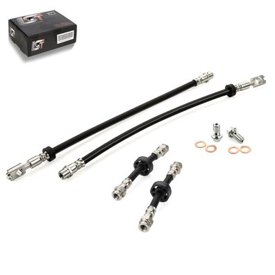 4x Bremsschlauch Bremsleitung Vorderachse Hinterachse für VW POLO 6N1