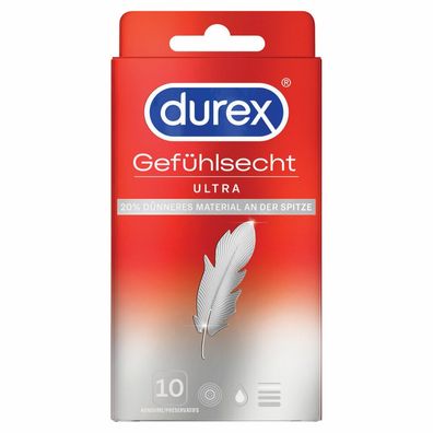 Durex Gefühlsecht Ultra 10er