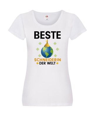 Welt Beste Schneiderin | Beruf Schneiderei Damen Shirt Weiß