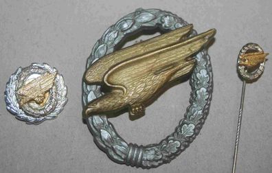 3 Abzeichen der Fallschirmjägertruppe