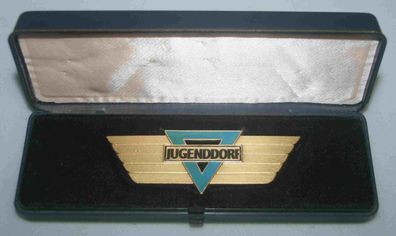 Spange Jugenddorf im Etui