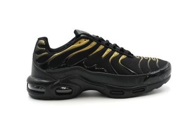 Herrenschuhe Sneaker mit Luftpolster K53-7 Black/Gold