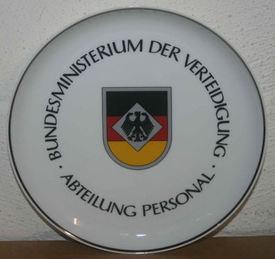 Erinnerungsteller Bundesministerium der Verteidigung- Abteilung Personal