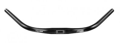 Ergotec Fahrrad Lenkerbügel Stuttgarter D 31,8 mm 610 mm Rise 46 mm 52G schwarz