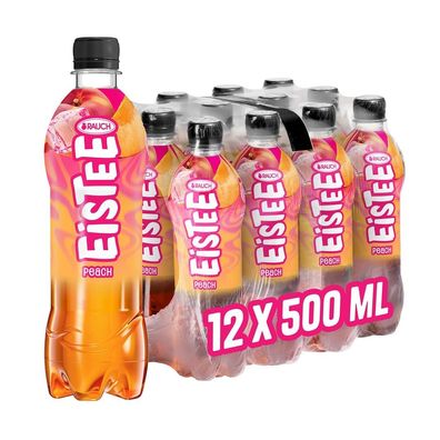 Rauch Eistee Peach 12x0,5l zzgl. Pfand 3€