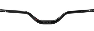 Ergotec Fahrrad Lenkerbügel Lenker Riser-Bar Alu D 31,8mm 780mm schwarz/matt 12G