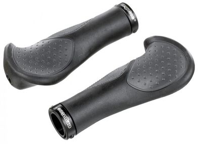Ergotec Fahrrad Lenkergriffe Fahrradlenkergriffe Frisco AKS-08/2 schwarz/grau