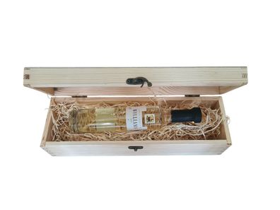 Holzbox mit Klappdeckel und Williams Likör