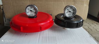 IBC Deckel DN 150 & 225 mit Inhaltsanzeiger für IBC Container 300-1000 Liter