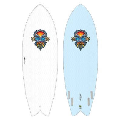 LIB TECH Surfboard Lost Rnf Retro Fish 5'7"