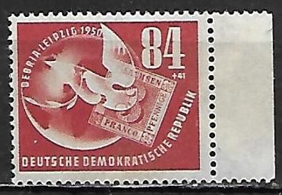 DDR postfrisch Michel-Nummer 260 rechtes Seitenrandstück