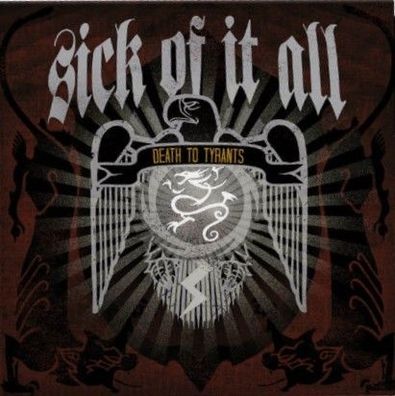 Sick Of It All - Death to Tyrants LP (Black Vinyl)