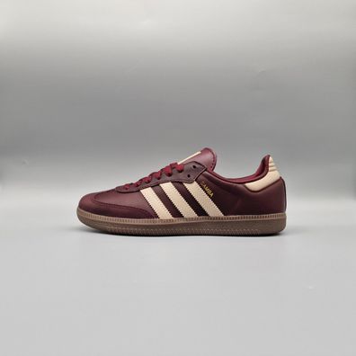 adidas Samba OG Maroon Crystal Sand (Womens) - 41 1/3