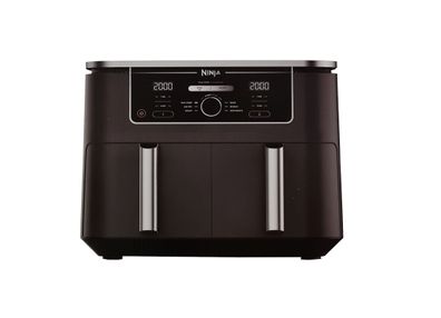Ninja AF400EU Foodi MAX Dual Zone Heißluftfritteuse, 9,5 l Fassungsvermögen, 2