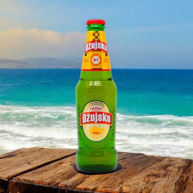 6 x 0,33l Ozujsko Bier aus Kroatien, Originalabfüllung