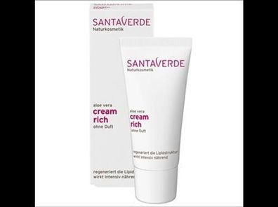Santaverde 6x cream rich ohne Duft 30ml
