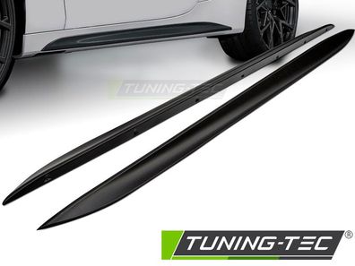 Schweller passnd für BMW G22 G23 20- Performance STYLE Schwarz