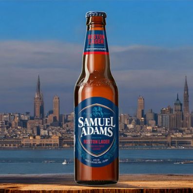 12x Samuel Adams Boston Lager 0,33l - Das Flaggschiff der Samuel Adams Brauerei