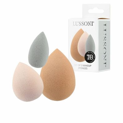 T4B Lussoni 3 Teilig Make Up Schwamm Set