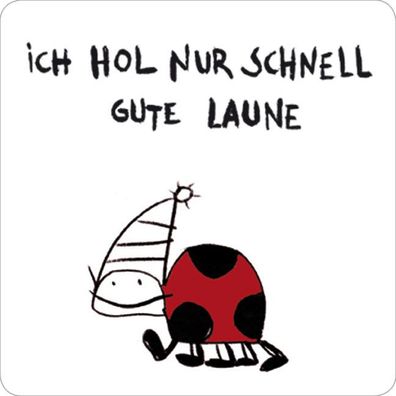 Brillenputztuch "Ich hol nur schnell" RBT096